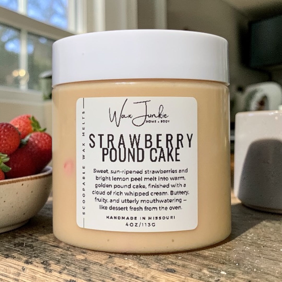 Strawberry Pound Cake