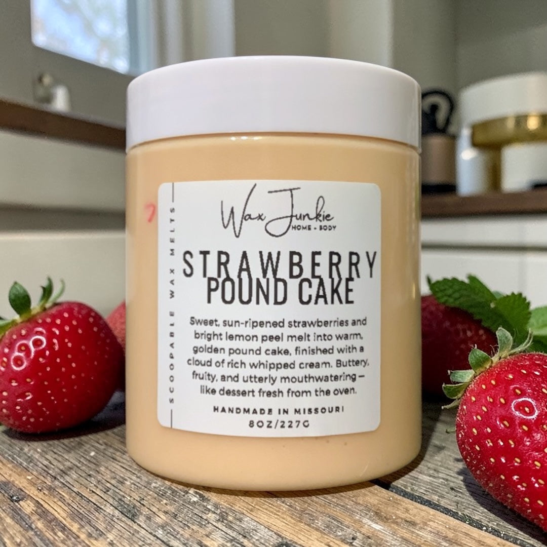 Strawberry Pound Cake