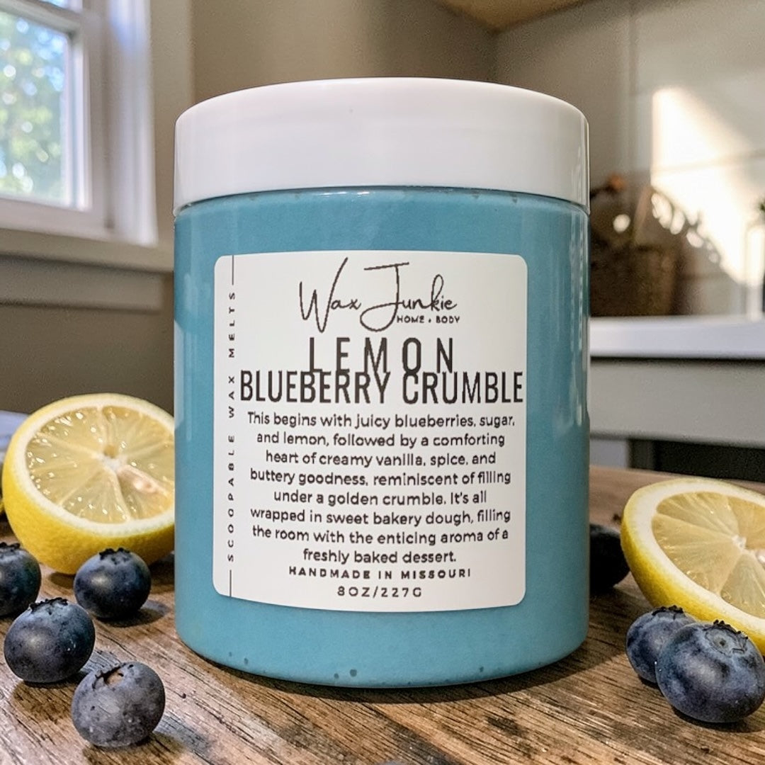 Lemon Blueberry Crumble